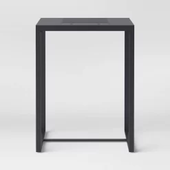 Henning Bar Height Rectangle Patio Table - Black - Project 62™