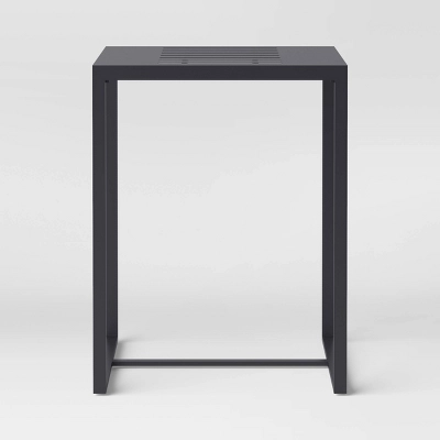 Henning Bar Height Rectangle Patio Table - Black - Project 62™ 3 Henning Bar Height Rectangle Patio Table - Black - Project 62™
