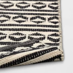 2'6"x4' Geometric Woven Accent Rug Black - Project 62™ -Project 62 Shop GUEST 07af6f19 16a2 4967 b901 88bdd9000605