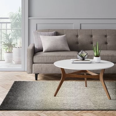 Ombre Design Woven Rug Gray - Project 62™ 3 Ombre Design Woven Rug Gray - Project 62™ - Image 2