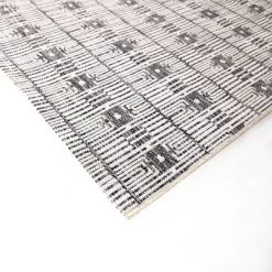 Retro Repeat Outdoor Rug Black - Project 62™