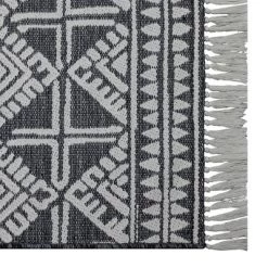 Outdoor Rug Tasseled Charcoal - Project 62ā¢