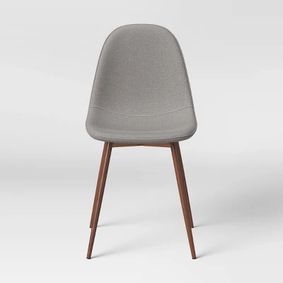 4pk Copley Upholstered Dining Chair Light Gray - Project 62™ 5 4pk Copley Upholstered Dining Chair Light Gray - Project 62™ - Image 3