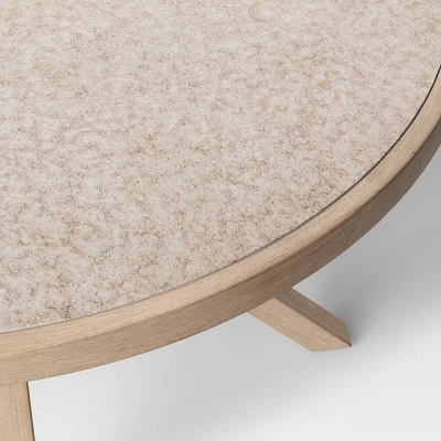 Collier 46" Round Stamped Steel Top Patio Dining Table - Project 62™ 4 Collier 46" Round Stamped Steel Top Patio Dining Table - Project 62™ - Image 2