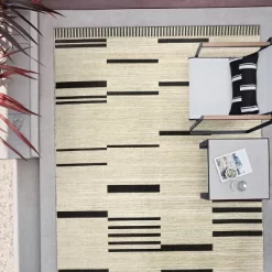 7' X 10' Outdoor Rug Multitier Bars Gray/Cream - Project 62™ 10 7' X 10' Outdoor Rug Multitier Bars Gray/Cream - Project 62™ -Project 62 Shop GUEST 2fe2967b 1706 430c a81a f5d1b5bf2b5f