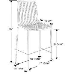 Set Of 2 Sodra Rounded Seat Wire Counter Height Barstool White - Project 62™ 11 Set Of 2 Sodra Rounded Seat Wire Counter Height Barstool White - Project 62™ -Project 62 Shop GUEST 32e6bf1f 04eb 4211 91df 6d43c3398d11