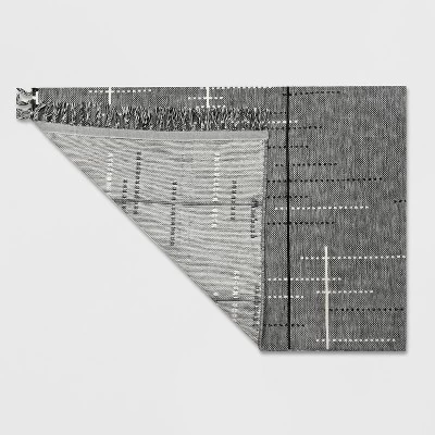 7' X 10' Linden Stripe Outdoor Rug Gray - Project 62™ 4 7' X 10' Linden Stripe Outdoor Rug Gray - Project 62™ - Image 2