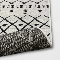 Grace Geometric Indoor/Outdoor Rug Black/White - Project 62™ 10 Grace Geometric Indoor/Outdoor Rug Black/White - Project 62™ -Project 62 Shop GUEST 3edb9d5b 4e23 4b16 9240 bbb38000059e