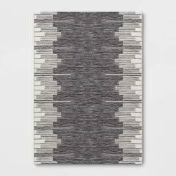 Graphic Steps Outdoor Rug Black - Project 62™ -Project 62 Shop GUEST 411f66c2 f5a4 4000 afbd f7bc554d218a