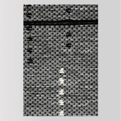 7' X 10' Linden Stripe Outdoor Rug Gray - Project 62™ 5 7' X 10' Linden Stripe Outdoor Rug Gray - Project 62™ - Image 3