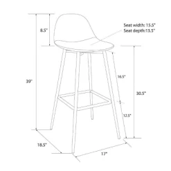 Copley Upholstered Barstool - Project 62™ 11 Copley Upholstered Barstool - Project 62™ -Project 62 Shop GUEST 50c136ab af07 44f5 b3ae fee1247de1ad