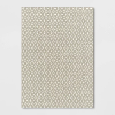 Geo Diamond Indoor/Outdoor Rug Natural - Project 62™ 7 Geo Diamond Indoor/Outdoor Rug Natural - Project 62™ - Image 5