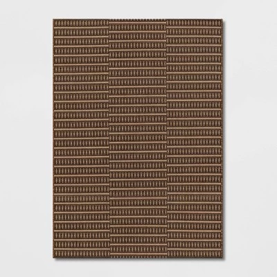 Shifted Geo Stripe Outdoor Rug Tan - Project 62™ 7 Shifted Geo Stripe Outdoor Rug Tan - Project 62™ - Image 5