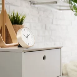 6" Round Wall Clock White/Brass - Project 62™ 10 6" Round Wall Clock White/Brass - Project 62™ -Project 62 Shop GUEST 661fe74b 32f0 48ac 801b 28fcc52c3e2c