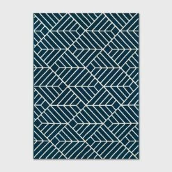 Zig Zag Geo Outdoor Rug Teal - Project 62™ -Project 62 Shop GUEST 6ac917de e2f7 46f2 9ffb 0c9e18ca00b7