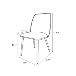 2pk Candelaria Upholstered Dining Chairs - Project 62™ 28 2pk Candelaria Upholstered Dining Chairs - Project 62™ -Project 62 Shop GUEST 7569ffe9 a304 4236 bcf6 984eb2a59dcb