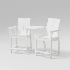 Moore 3pc POLYWOOD Patio Counter Chair Set With Connecting Table - Project 62™ -Project 62 Shop GUEST 7be98bfa 52a4 418f a101 3a24df3e435b