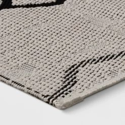Grace Sketch Diamond Indoor/Outdoor Rug - Black/White - Project 62™ 9 Grace Sketch Diamond Indoor/Outdoor Rug - Black/White - Project 62™ -Project 62 Shop GUEST 80a9c9c3 4a3b 472c a309 3cd1f185cddf