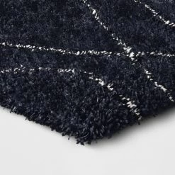 Diamond Patterned Shag Woven Rug - Project 62™