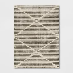 Kirk X Modern Striped Rug Black/White - Project 62™ 10 Kirk X Modern Striped Rug Black/White - Project 62™ -Project 62 Shop GUEST 88f8c7fc a92f 4a03 8525 c70305543dda
