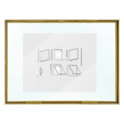 15.6" X 11.5" Float Thin Metal Gallery Frame Brass - Project 62™ 11 15.6" X 11.5" Float Thin Metal Gallery Frame Brass - Project 62™ -Project 62 Shop GUEST 897a3496 1795 45d0 8634 87c5d442db68