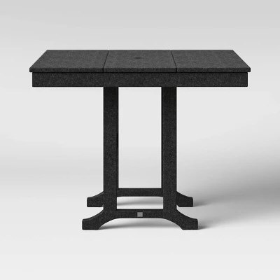 Moore POLYWOOD 35" Farmhouse Square Patio Dining Table - Project 62™ 3 Moore POLYWOOD 35" Farmhouse Square Patio Dining Table - Project 62™