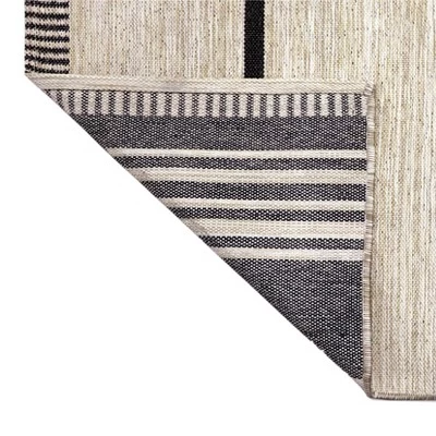 7' X 10' Outdoor Rug Multitier Bars Gray/Cream - Project 62™ 4 7' X 10' Outdoor Rug Multitier Bars Gray/Cream - Project 62™ - Image 2