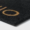 1'6"x2'6"/18"x30" Hello Doormat Black - Project 62™ 2 1'6"x2'6"/18"x30" Hello Doormat Black - Project 62™ -Project 62 Shop GUEST 949217df 1079 4897 898a f20189ef9522