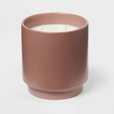 14oz Matte Ceramic Candle Lavender & Eucalyptus Lavender - Project 62™ 3 14oz Matte Ceramic Candle Lavender & Eucalyptus Lavender - Project 62™ - Image 2