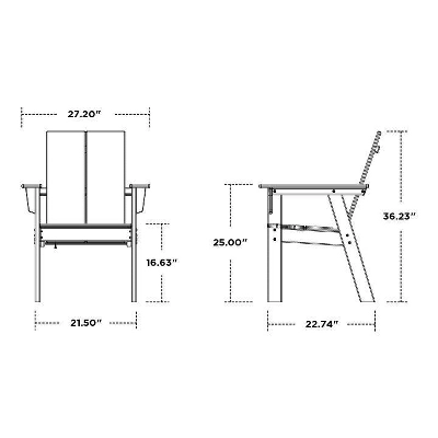 Moore 7pc POLYWOOD Dining Set - Project 62™ 4 Moore 7pc POLYWOOD Dining Set - Project 62™ - Image 2