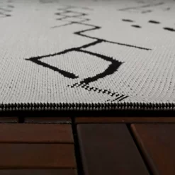 Grace Sketch Diamond Indoor/Outdoor Rug - Black/White - Project 62™ 11 Grace Sketch Diamond Indoor/Outdoor Rug - Black/White - Project 62™ -Project 62 Shop GUEST b312d6ea 5022 4a83 8d49 d370cd489ddc