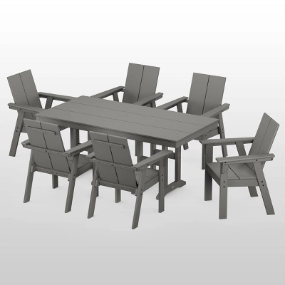 Moore 7pc POLYWOOD Dining Set - Project 62™ 6 Moore 7pc POLYWOOD Dining Set - Project 62™ - Image 4