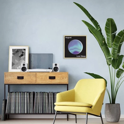 12.9" X 12.9" Matted To 4" X 6" Thin Metal Gallery Frame Brass - Project 62™ 6 12.9" X 12.9" Matted To 4" X 6" Thin Metal Gallery Frame Brass - Project 62™ - Image 4