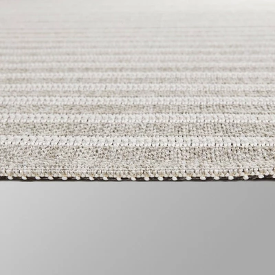 6' X 9' Uniform Stripe Outdoor Rug Cream - Project 62™ 5 6' X 9' Uniform Stripe Outdoor Rug Cream - Project 62™ - Image 3