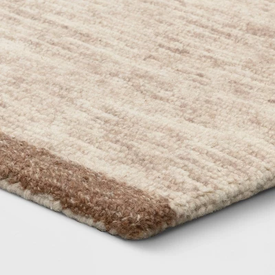 Fairwood Hand Tufted Wool Color Block Area Rug Natural - Project 62™ 4 Fairwood Hand Tufted Wool Color Block Area Rug Natural - Project 62™ - Image 2