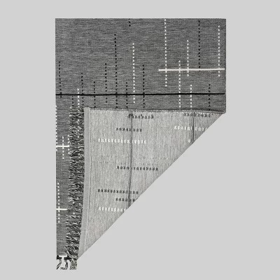 5' X 7' Linden Stripe Outdoor Rug Gray - Project 62™ 4 5' X 7' Linden Stripe Outdoor Rug Gray - Project 62™ - Image 2