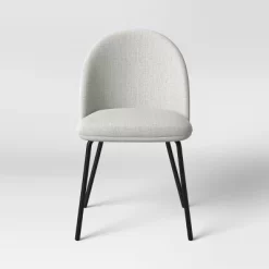 2pk Nils Metal Base Dining Chairs Gray Woven Fabric - Project 62™ 10 2pk Nils Metal Base Dining Chairs Gray Woven Fabric - Project 62™ -Project 62 Shop GUEST eba8fec6 6e84 4014 b6d7 164d7192ea01