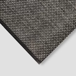 5' X 7' Modern Sun Outdoor Rug Black - Project 62™