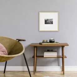 12.9" X 12.9" Matted To 4" X 6" Thin Metal Gallery Frame Brass - Project 62™ 9 12.9" X 12.9" Matted To 4" X 6" Thin Metal Gallery Frame Brass - Project 62™ -Project 62 Shop GUEST fdf3573c 62ee 49ec 8895 fbeea80bb46f